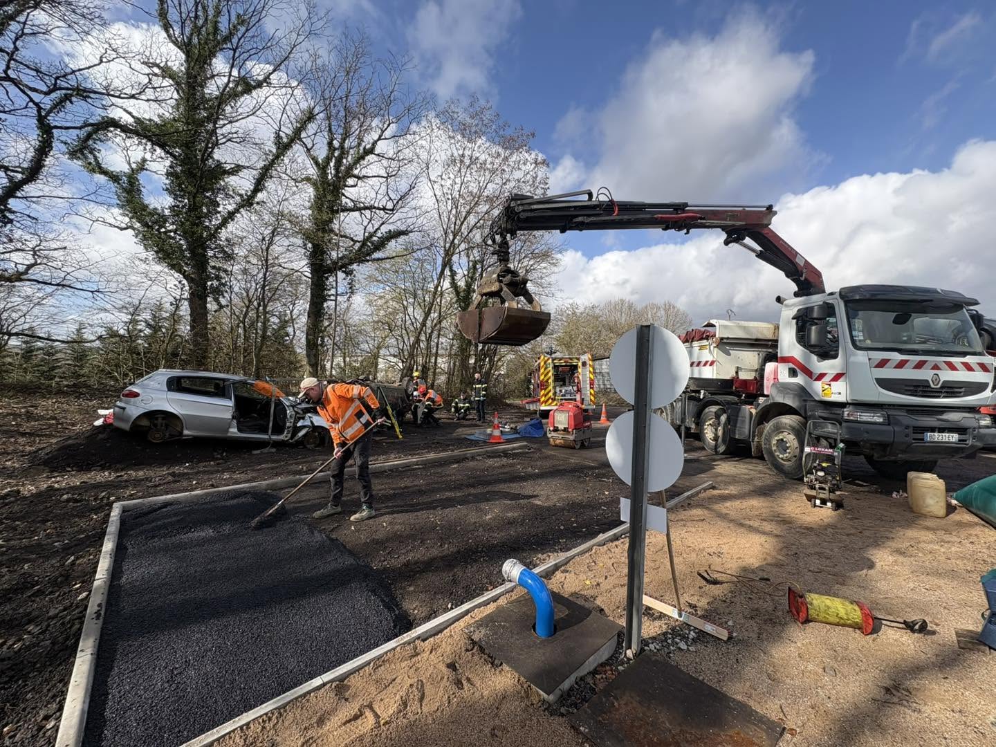 Chantier routier Moselle — LM2T